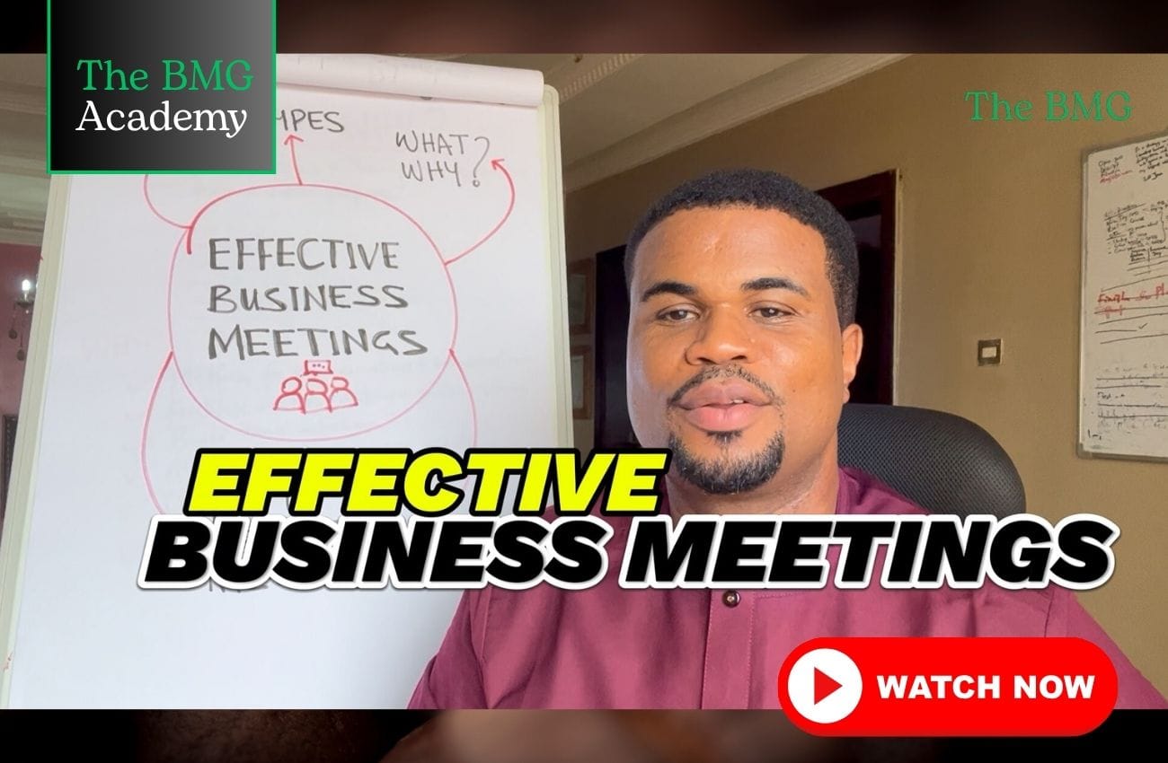 How To Run Effective Business Meetings That Lead To Decisions & Results (Course)