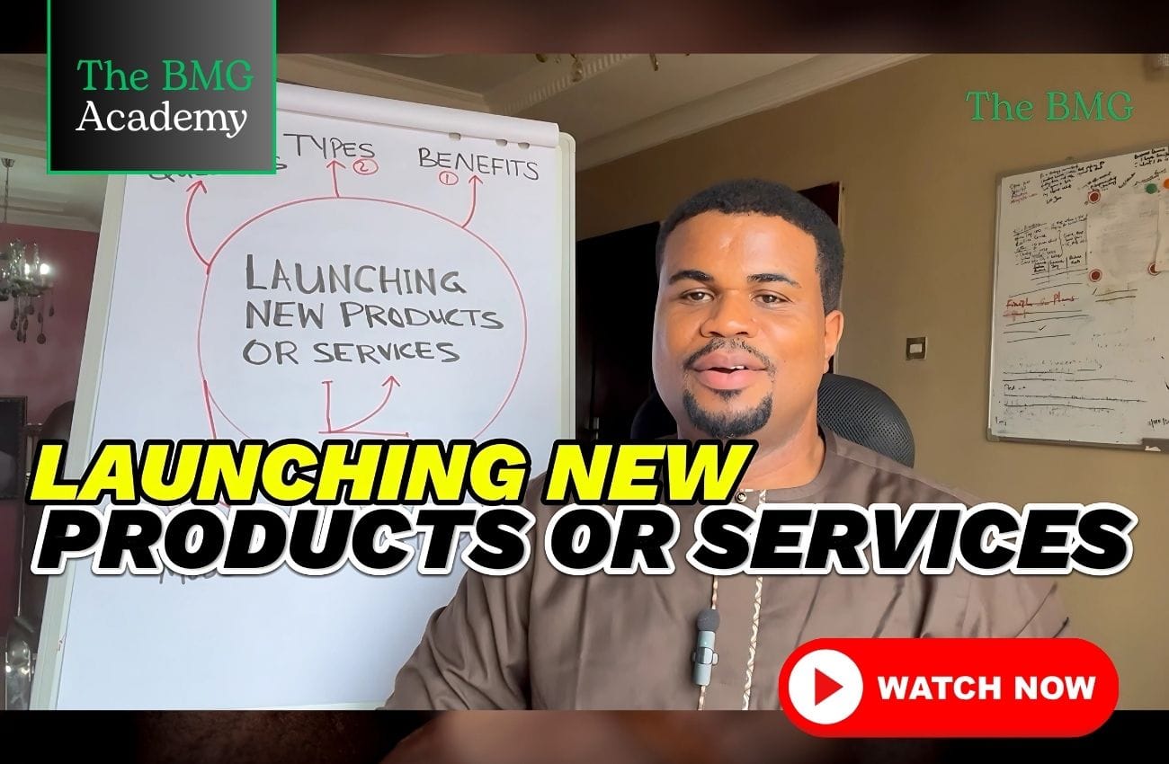 How To Launch New Products Or Services Into The Market (Course)