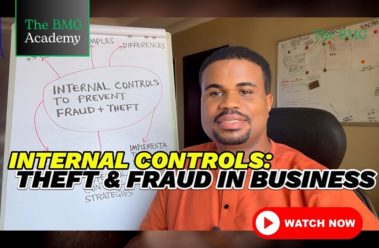 Internal Controls: How To Reduce Theft & Fraud In A Business (Course)