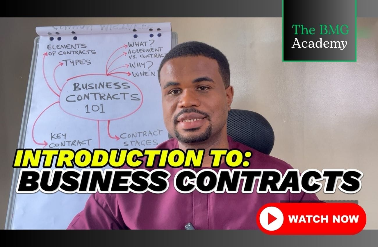 Contracts 101: How to Structure Business Relationships, Protect Your Interests, and Avoid Legal Problems (Course)